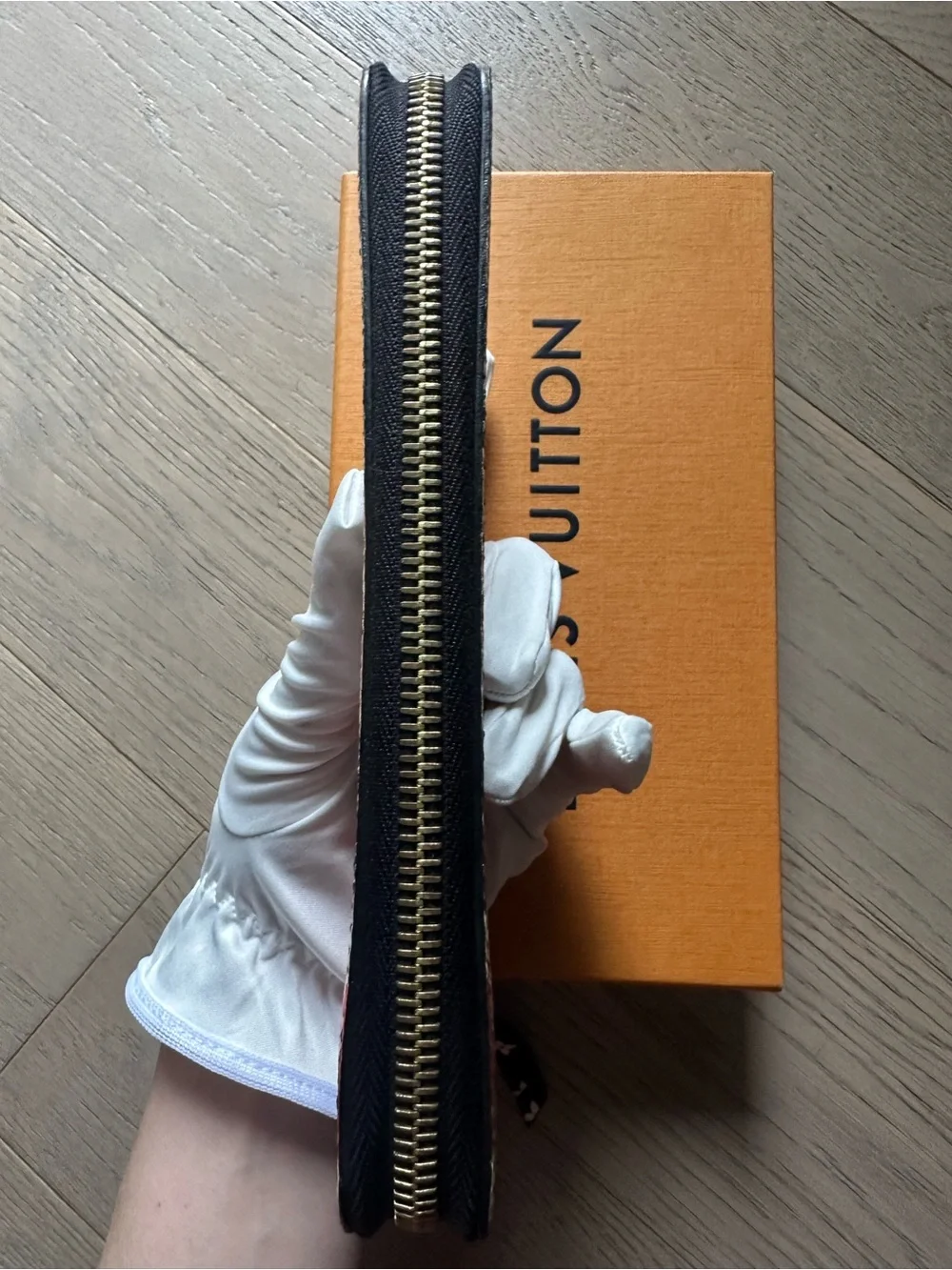 Louis Vuitton Limited Edition LV Crafty Zippy Wallet Monogram Giant Creme Rouge